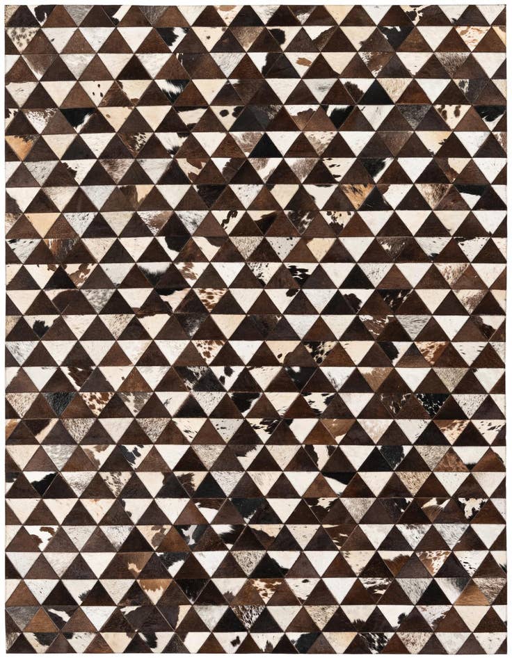 Detail image of 5' x 8' 1 Cowhide Stocks Rug