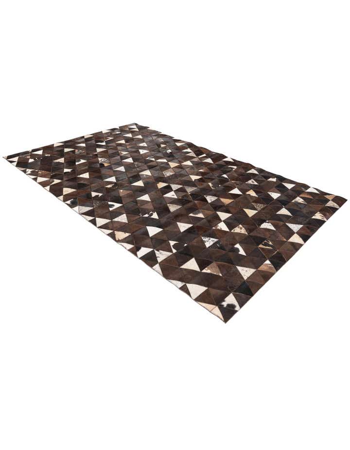 5' x 8' 1 Cowhide Stocks Rug