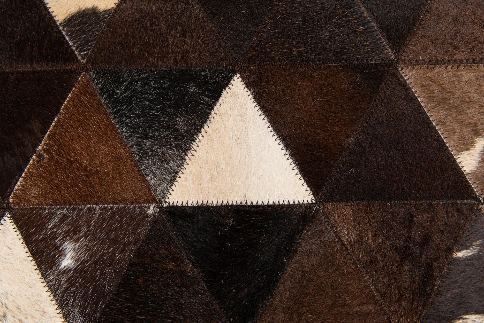 5' x 8' 1 Cowhide Stocks Rug