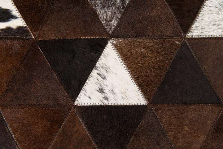 5' x 8' 1 Cowhide Stocks Rug