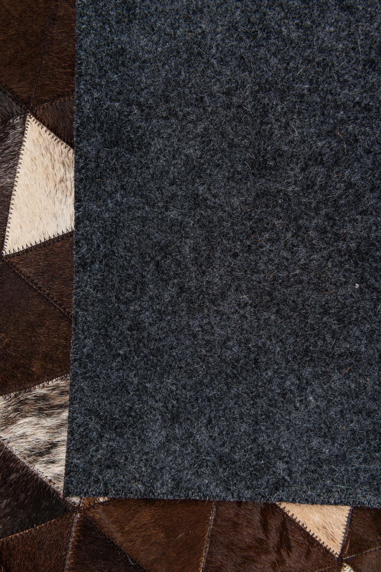 5' x 8' 1 Cowhide Stocks Rug