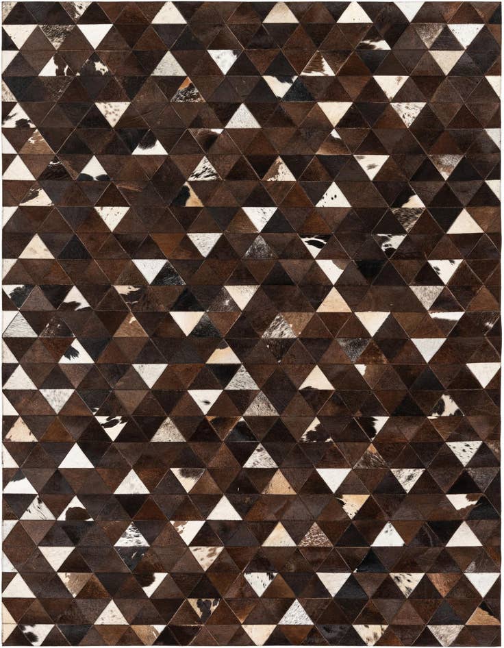 Detail image of 5' x 8' 1 Cowhide Stocks Rug