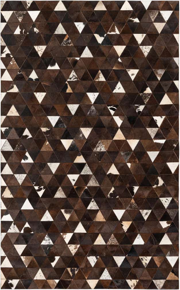 5' x 8' 1 Cowhide Stocks Rug