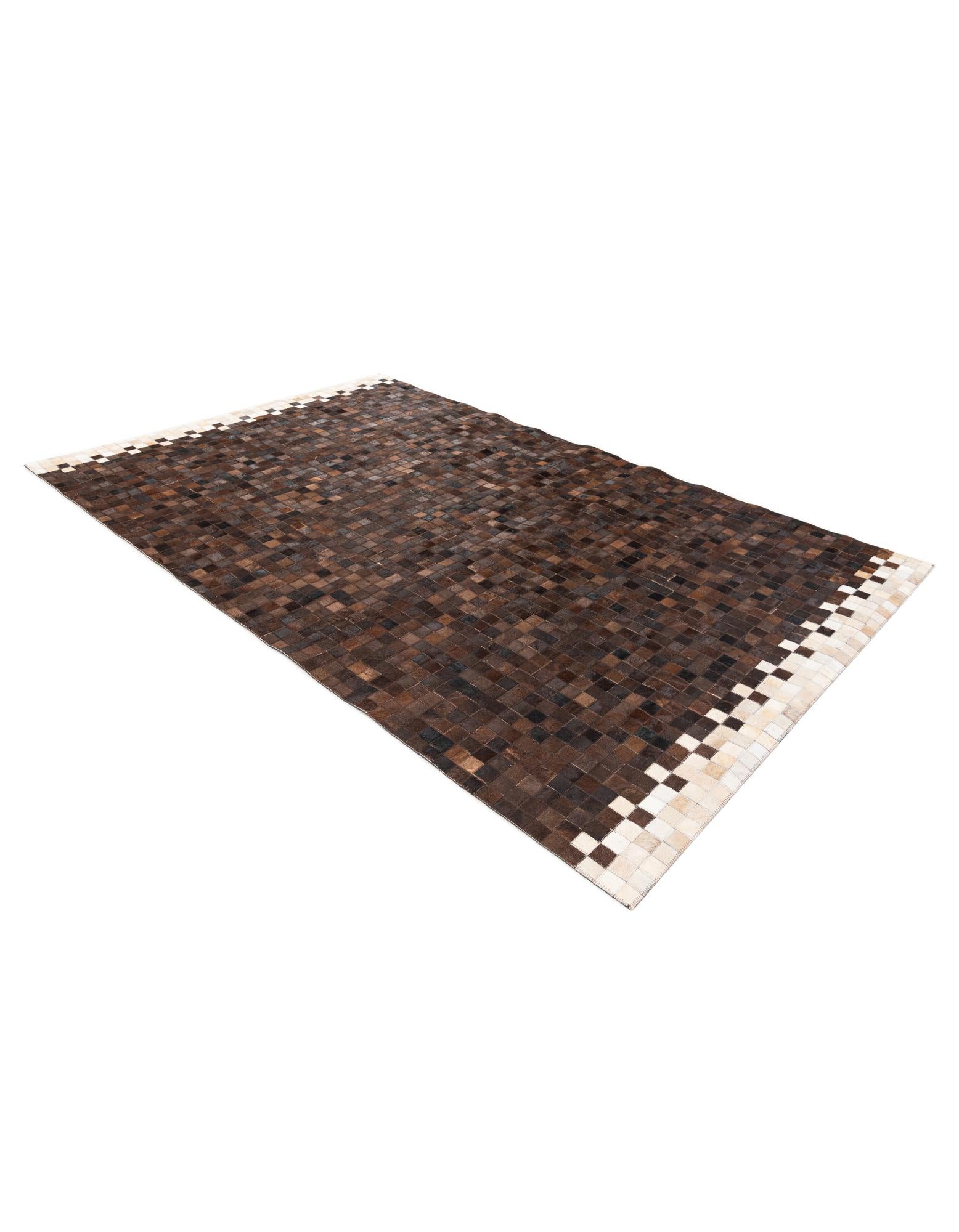 5' 1 x 7' 10 Cowhide Stocks Rug
