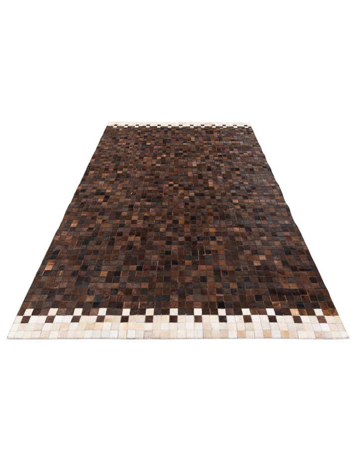 5' 1 x 7' 10 Cowhide Stocks Rug