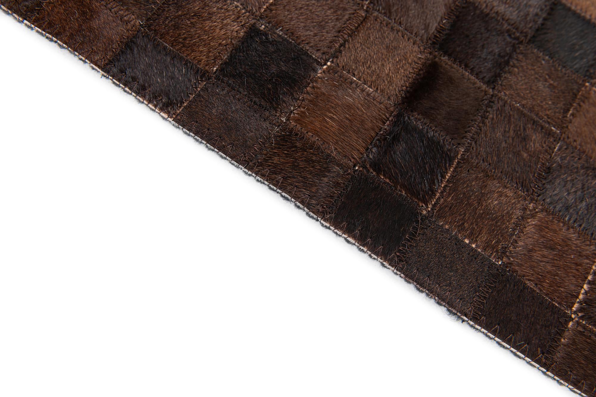 5' 1 x 7' 10 Cowhide Stocks Rug
