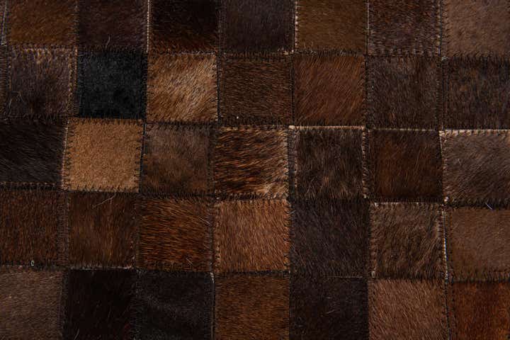 5' 1 x 7' 10 Cowhide Stocks Rug