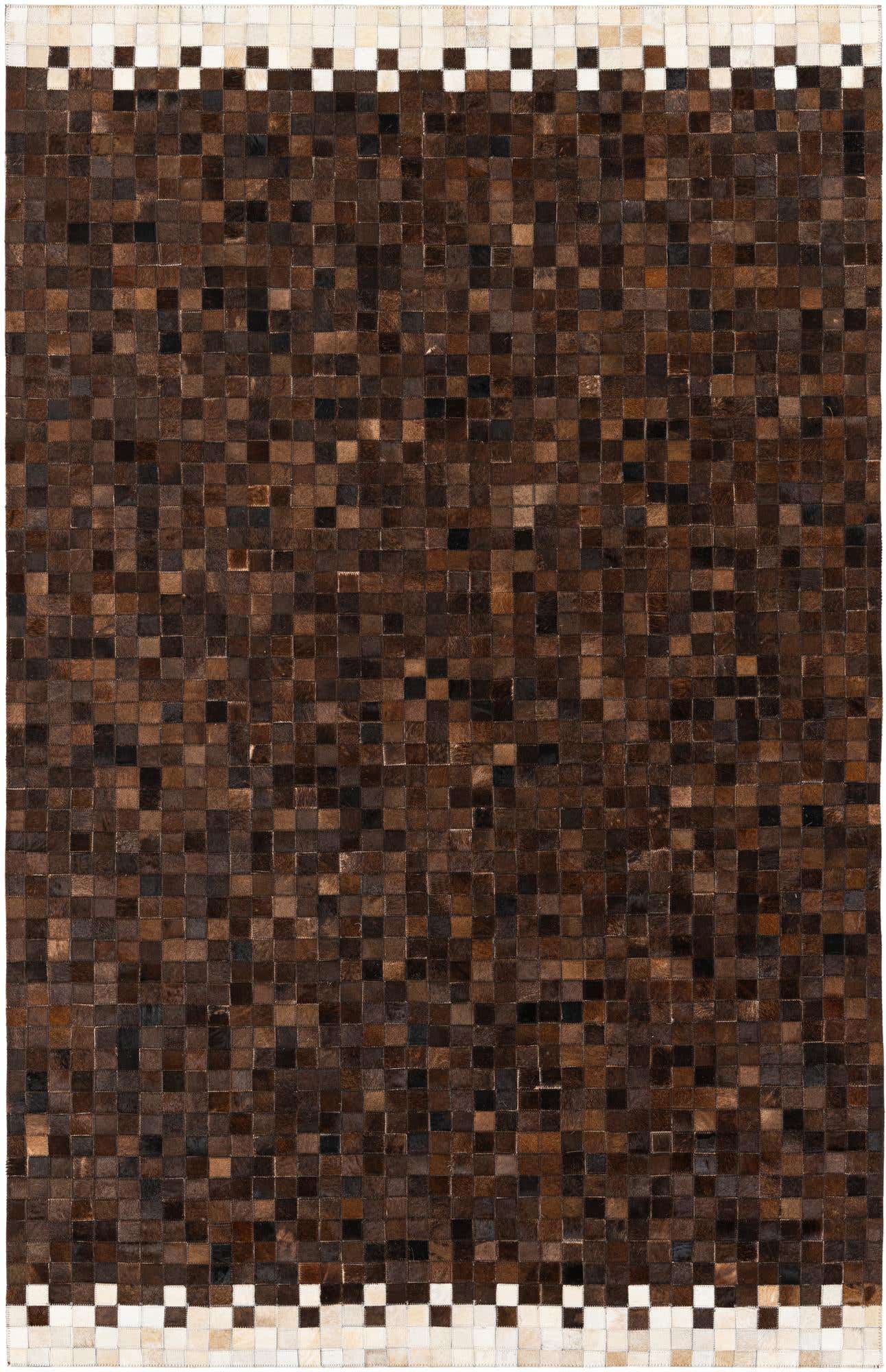 5' 1 x 7' 10 Cowhide Stocks Rug