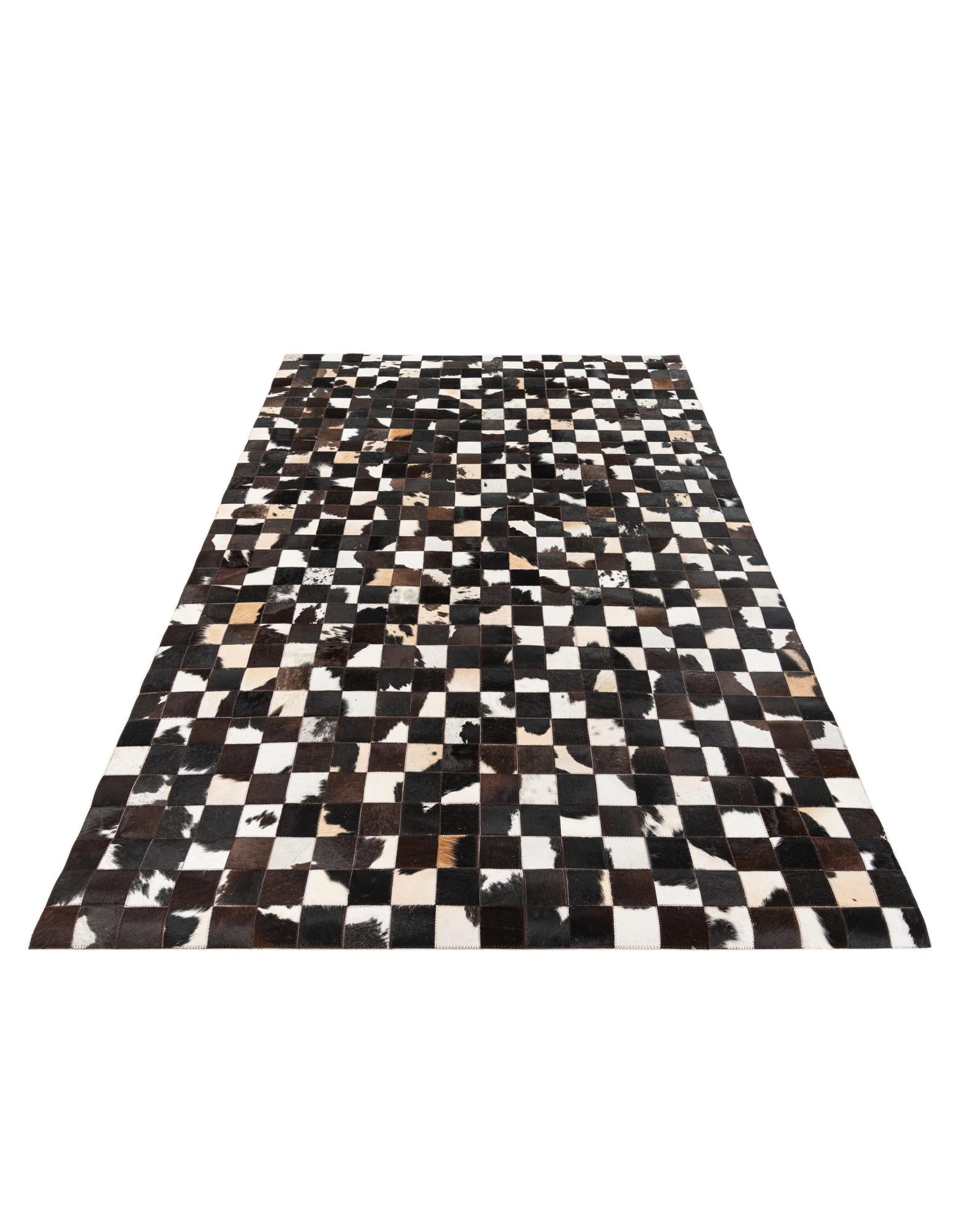 5' x 7' 11 Cowhide Stocks Rug