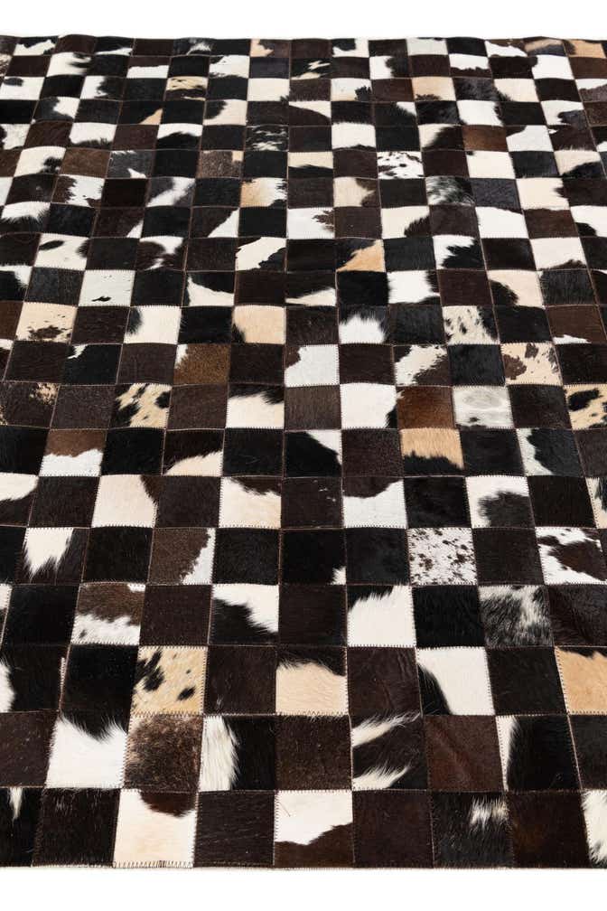 5' x 7' 11 Cowhide Stocks Rug