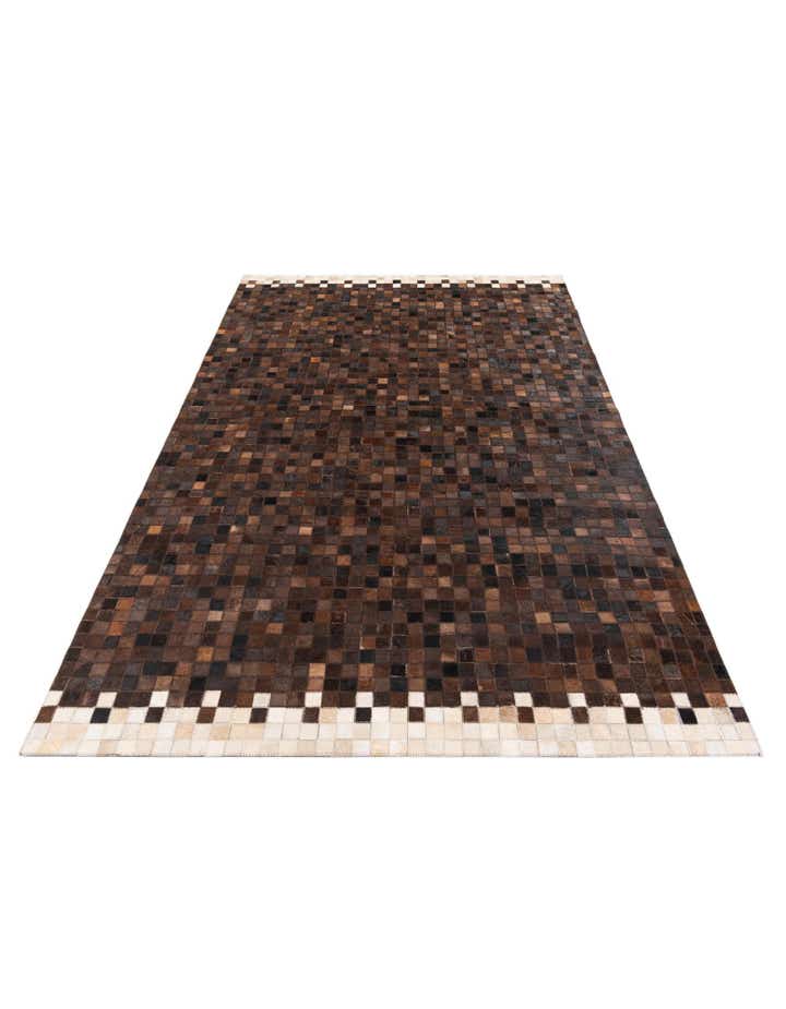 5' 1 x 8' Cowhide Stocks Rug