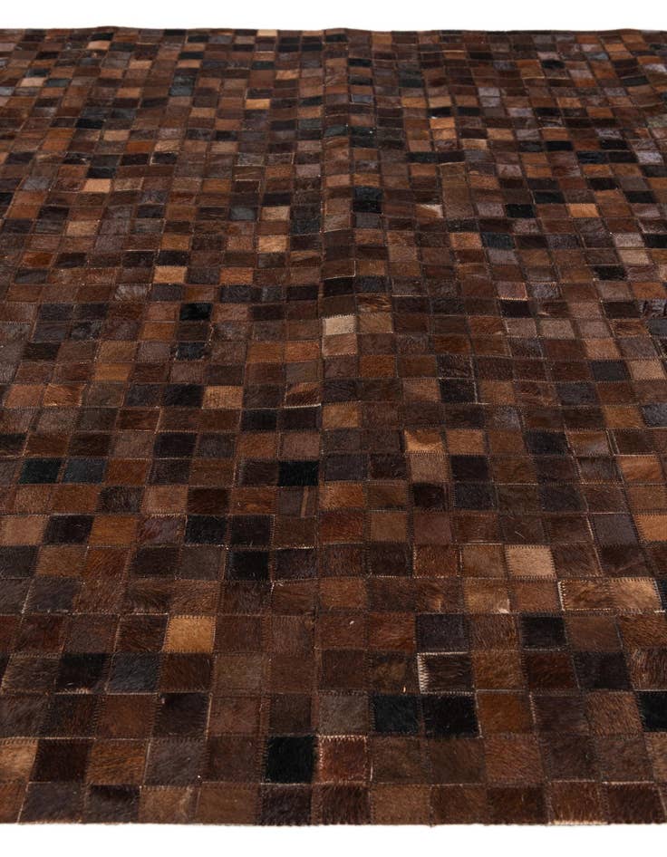 Detail image of 5' 1 x 8' Cowhide Stocks Rug