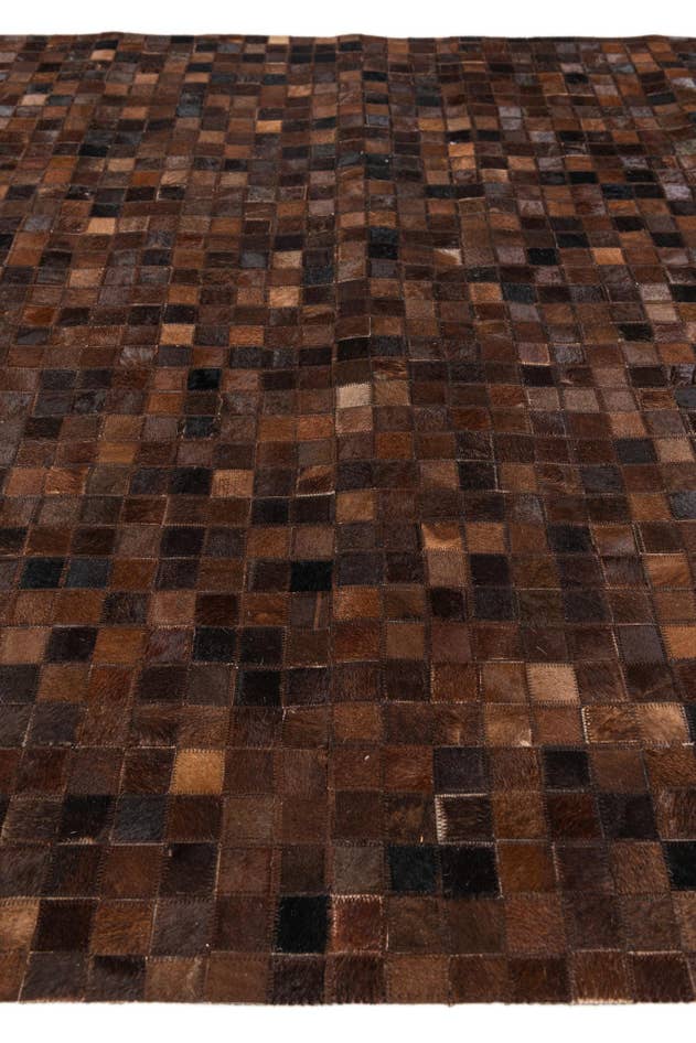 Detail image of 5' 1 x 8' Cowhide Stocks Rug