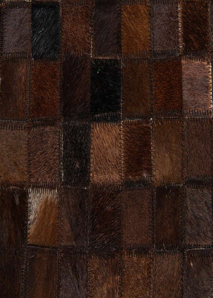 5' 1 x 8' Cowhide Stocks Rug