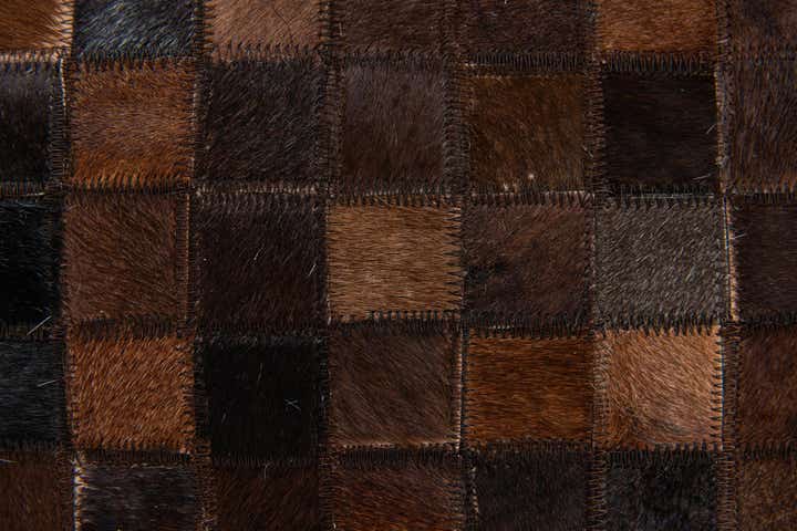 5' 1 x 8' Cowhide Stocks Rug