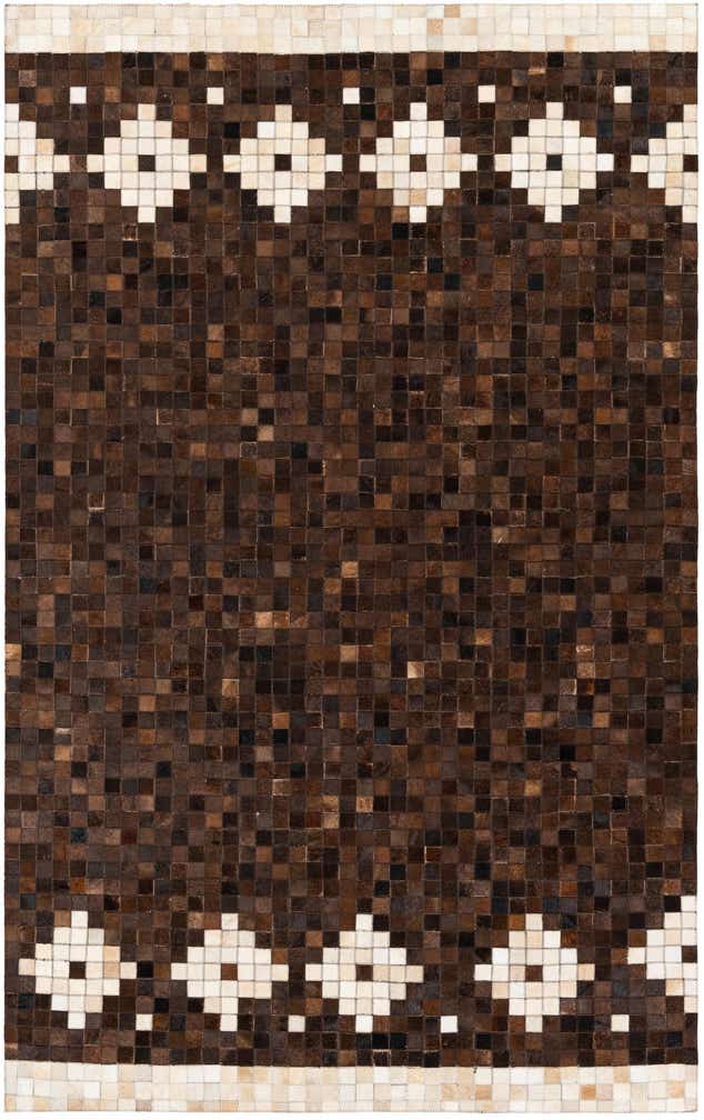 5' 1 x 8' 1 Cowhide Stocks Rug
