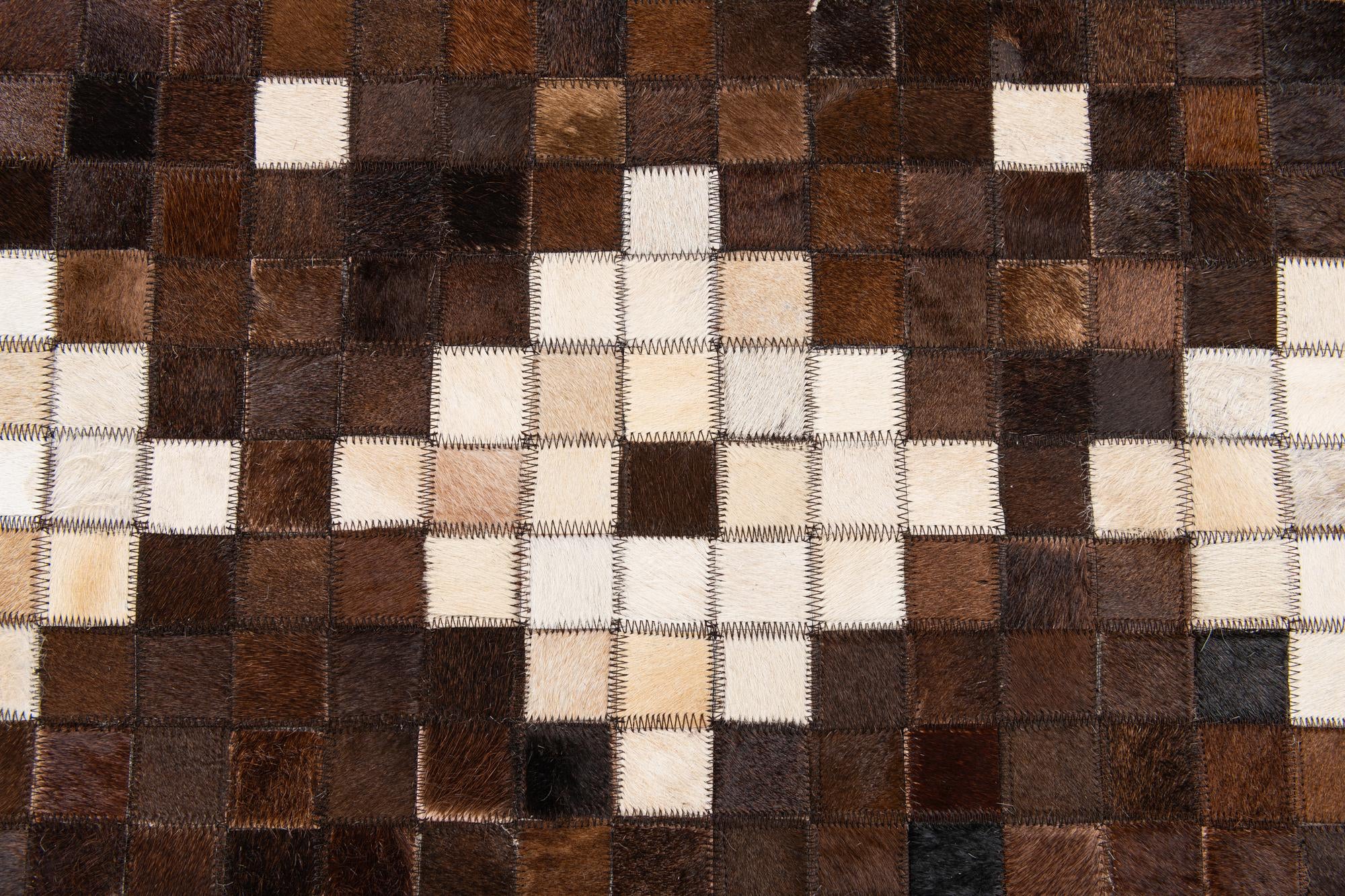 5' 1 x 8' Cowhide Stocks Rug