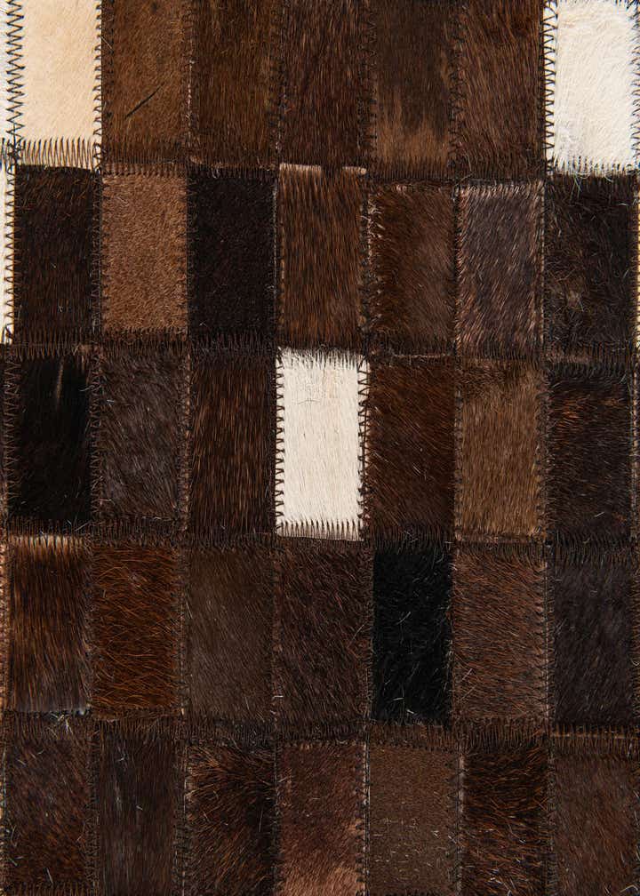 5' 1 x 8' Cowhide Stocks Rug