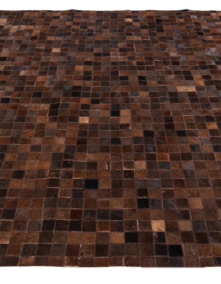 Detail image of 5' x 7' 11 Cowhide Stocks Rug