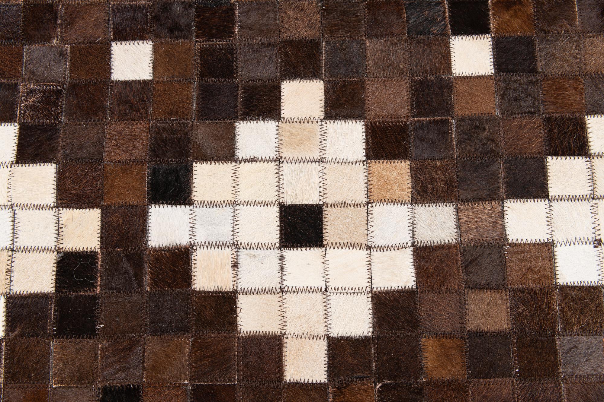 5' x 7' 11 Cowhide Stocks Rug