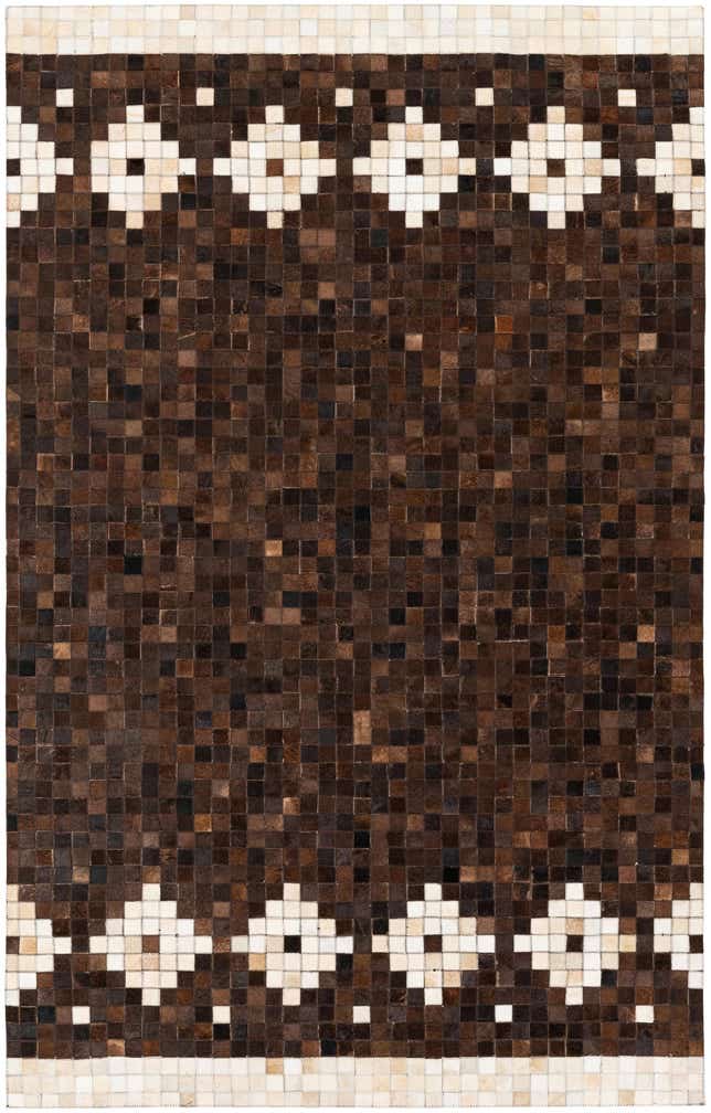 5' x 7' 11 Cowhide Stocks Rug