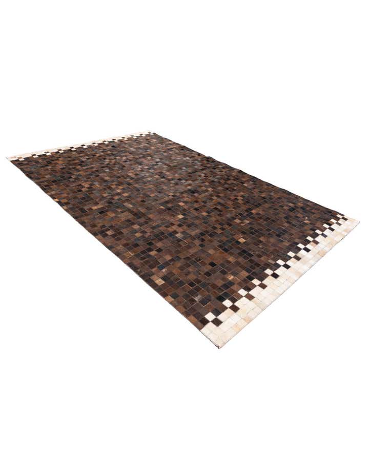 5' 1 x 8' 1 Cowhide Stocks Rug