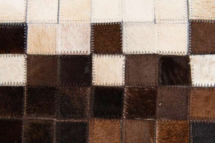 5' 1 x 8' 1 Cowhide Stocks Rug