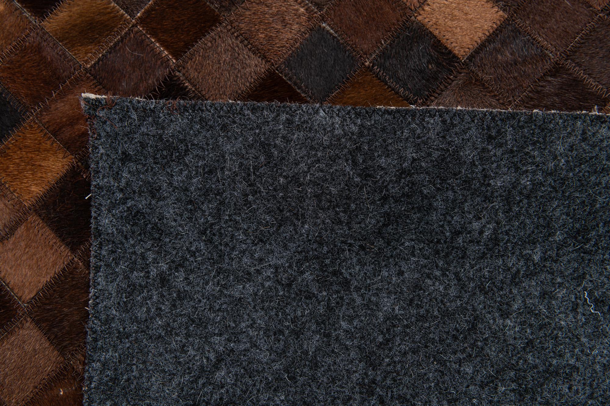 5' 1 x 8' 1 Cowhide Stocks Rug