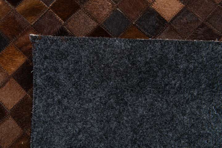 5' 1 x 8' 1 Cowhide Stocks Rug