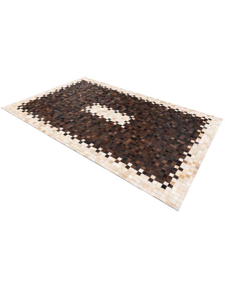 5' 2 x 7' 11 Cowhide Stocks Rug