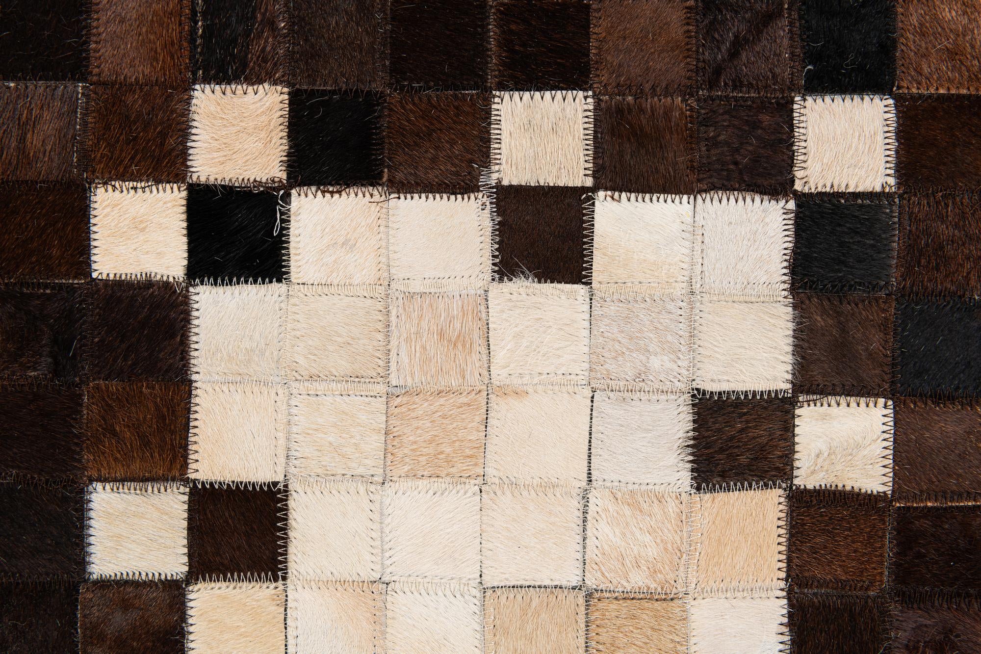 5' 2 x 7' 11 Cowhide Stocks Rug