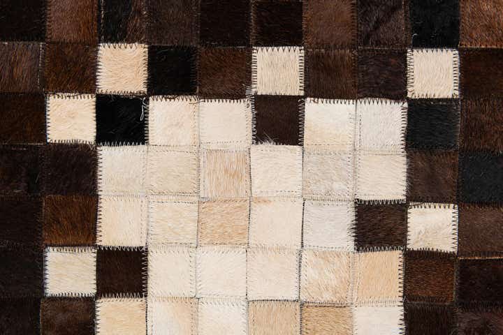 5' 2 x 7' 11 Cowhide Stocks Rug
