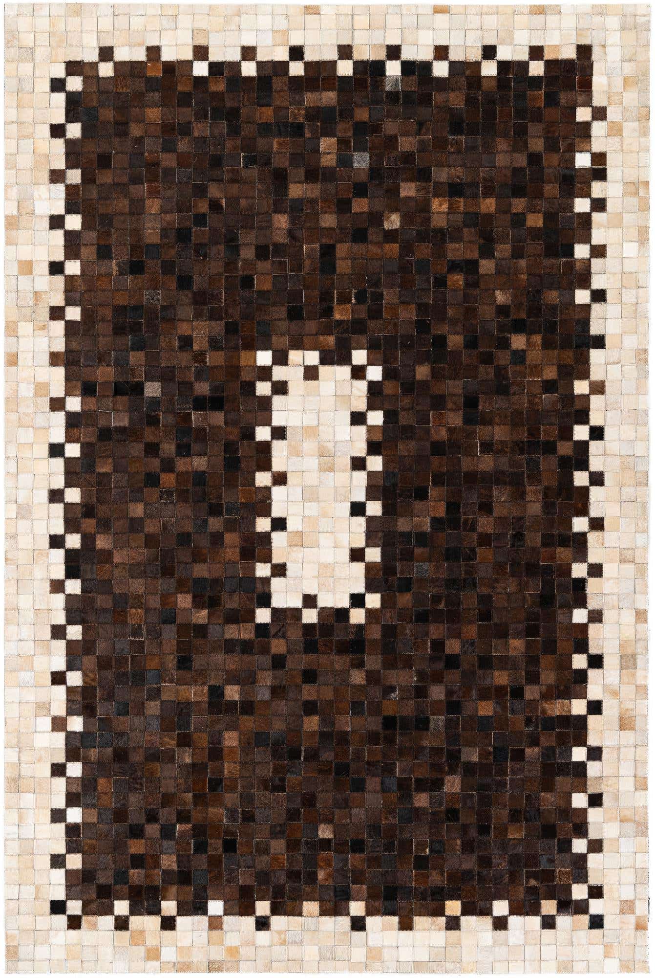 5' 2 x 7' 11 Cowhide Stocks Rug