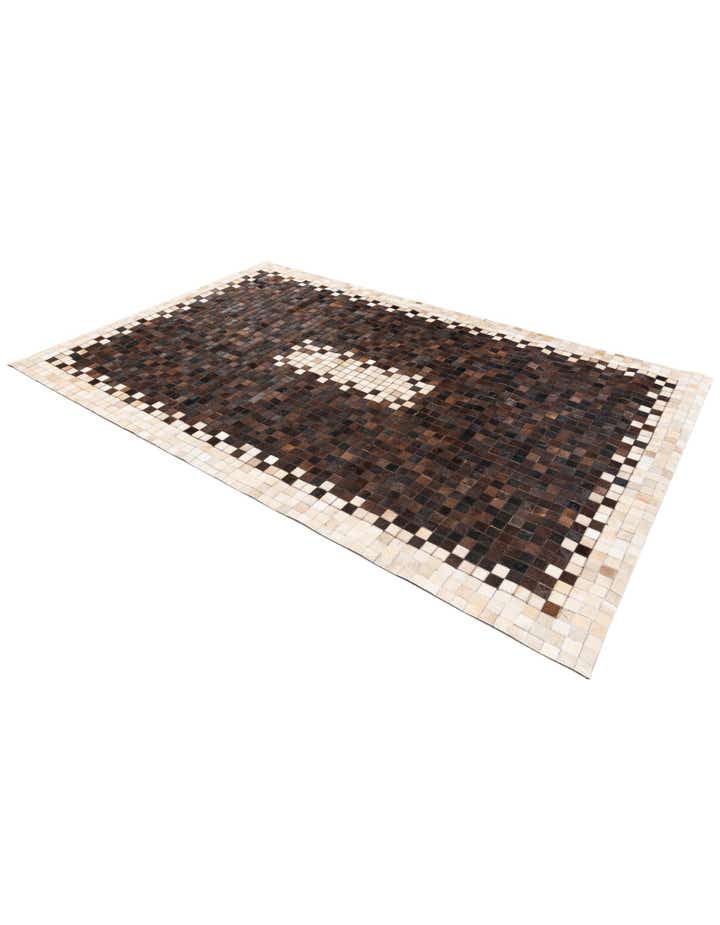 5' 2 x 8' 1 Cowhide Stocks Rug