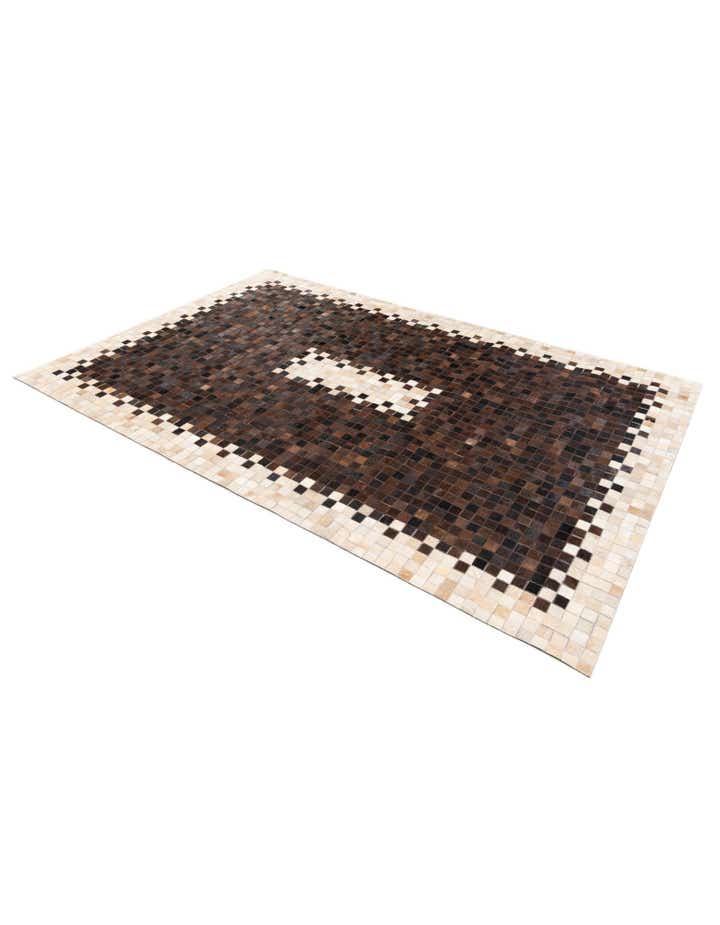 5' 2 x 7' 11 Cowhide Stocks Rug
