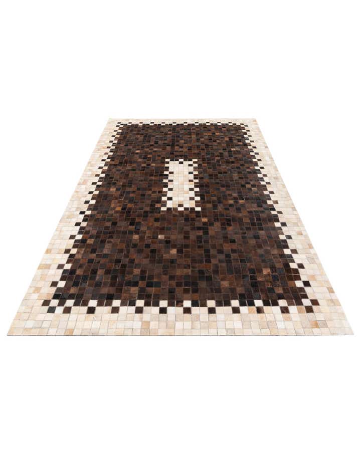 5' 2 x 7' 11 Cowhide Stocks Rug