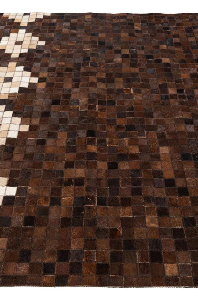 5' 1 x 8' Cowhide Stocks Rug