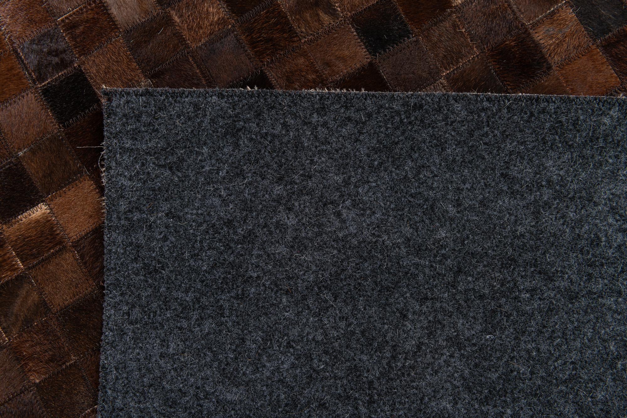 5' 1 x 8' Cowhide Stocks Rug