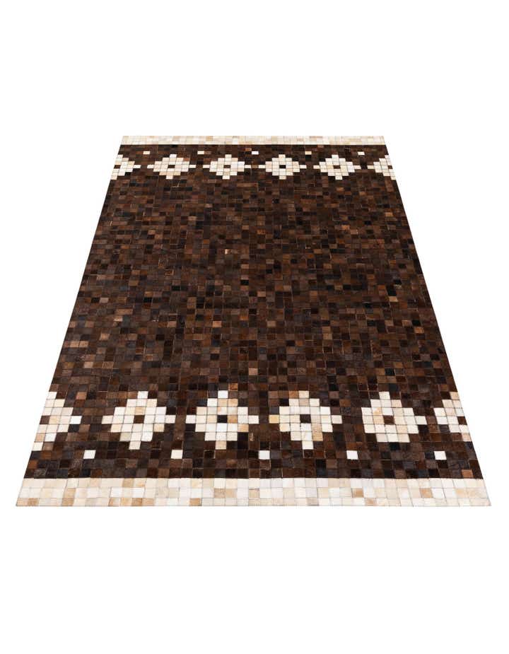 5' 2 x 8' Cowhide Stocks Rug