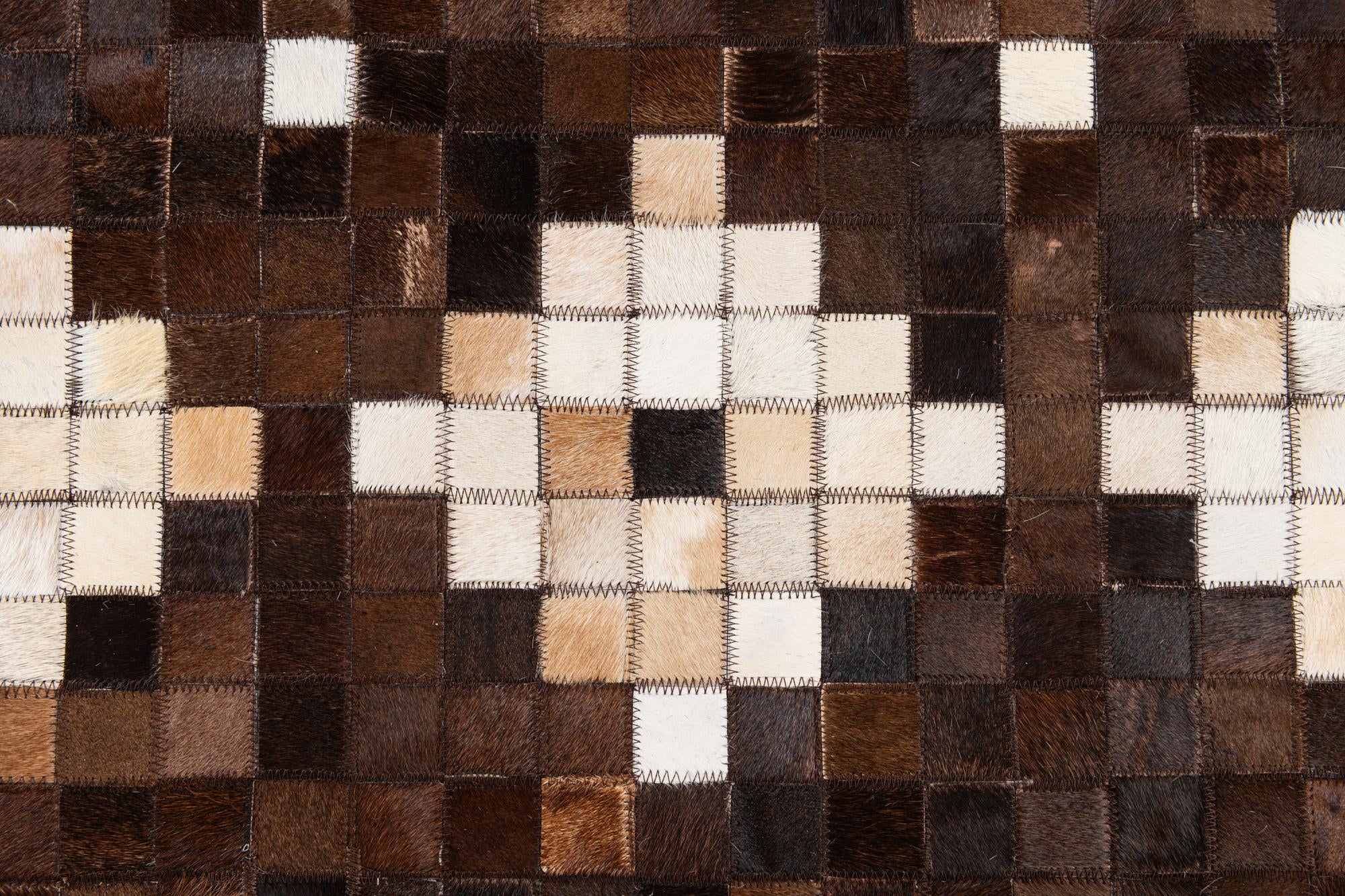 5' 2 x 8' Cowhide Stocks Rug