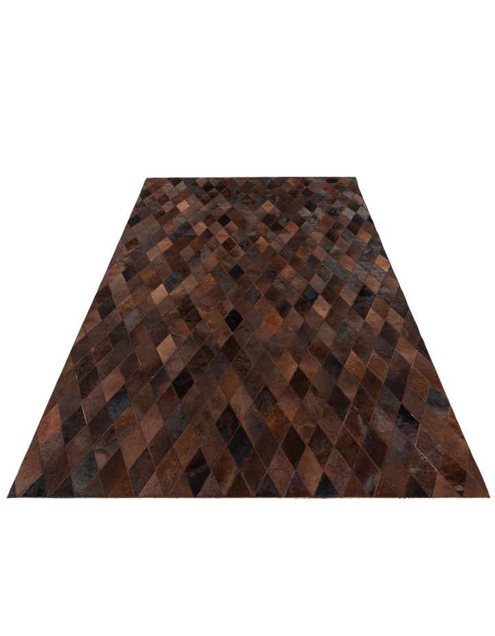 5' 1 x 8' Cowhide Stocks Rug