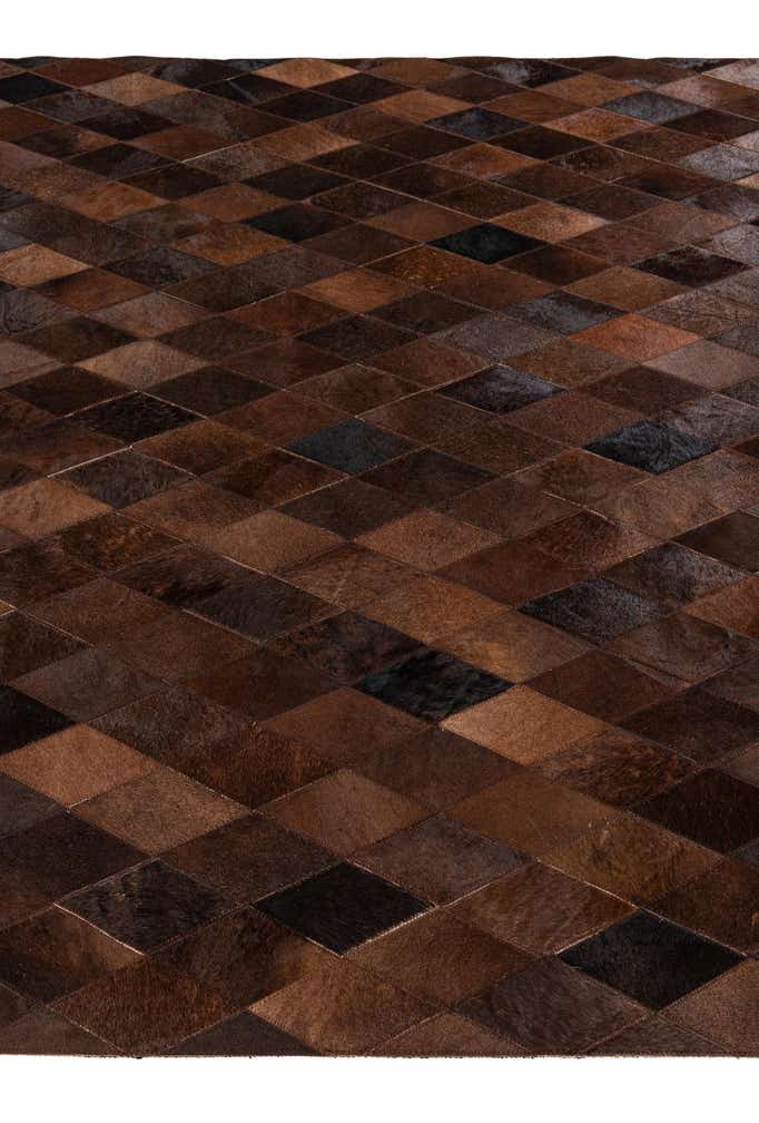 5' 1 x 8' Cowhide Stocks Rug