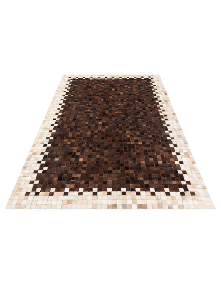 5' 2 x 7' 11 Cowhide Stocks Rug