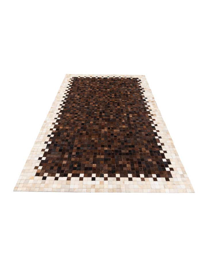 5' 2 x 8' 2 Cowhide Stocks Rug