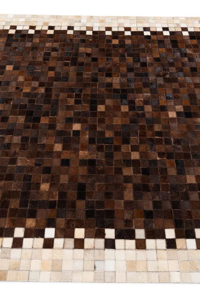 5' 1 x 8' Cowhide Stocks Rug