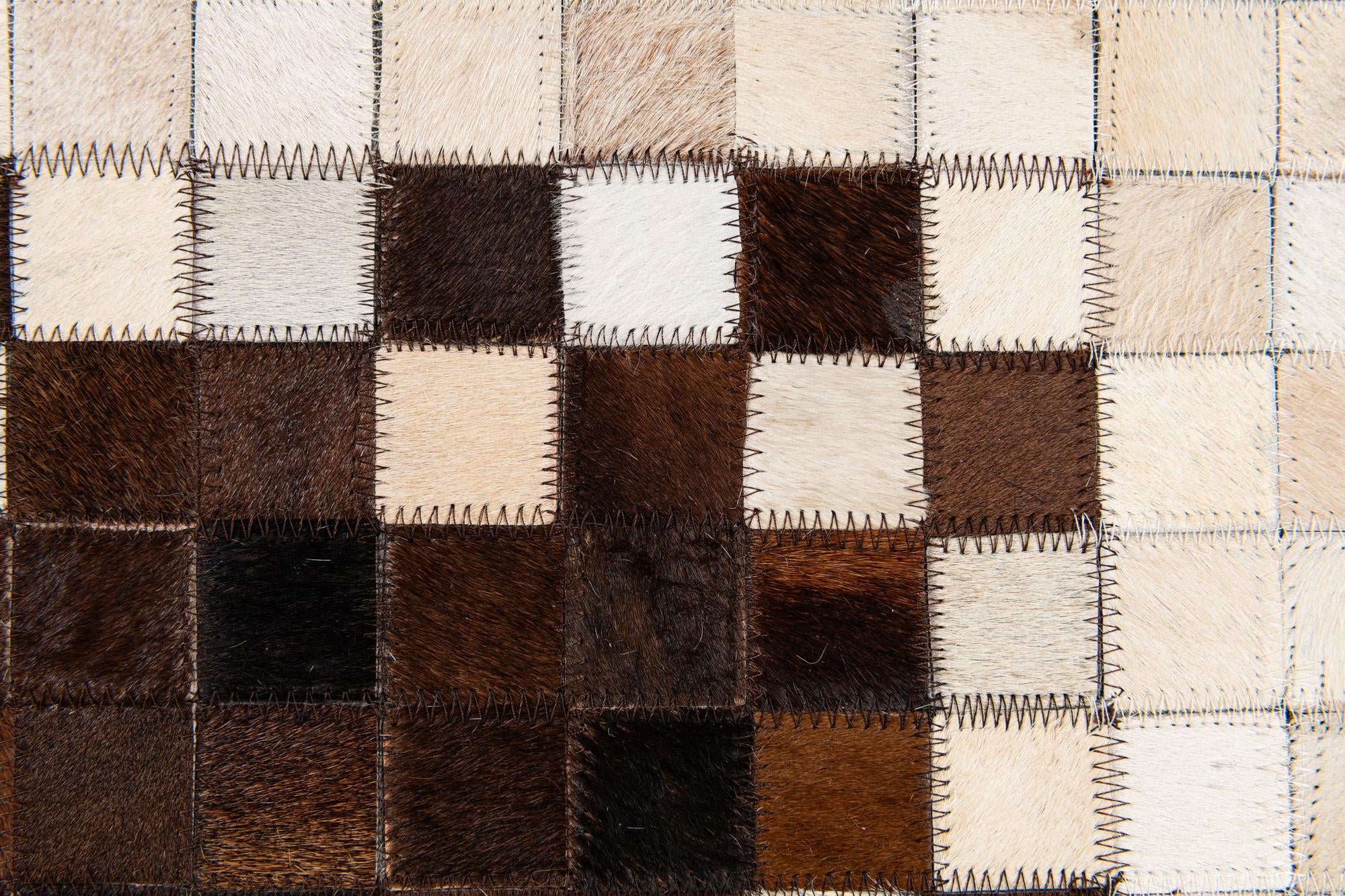 5' 1 x 8' Cowhide Stocks Rug