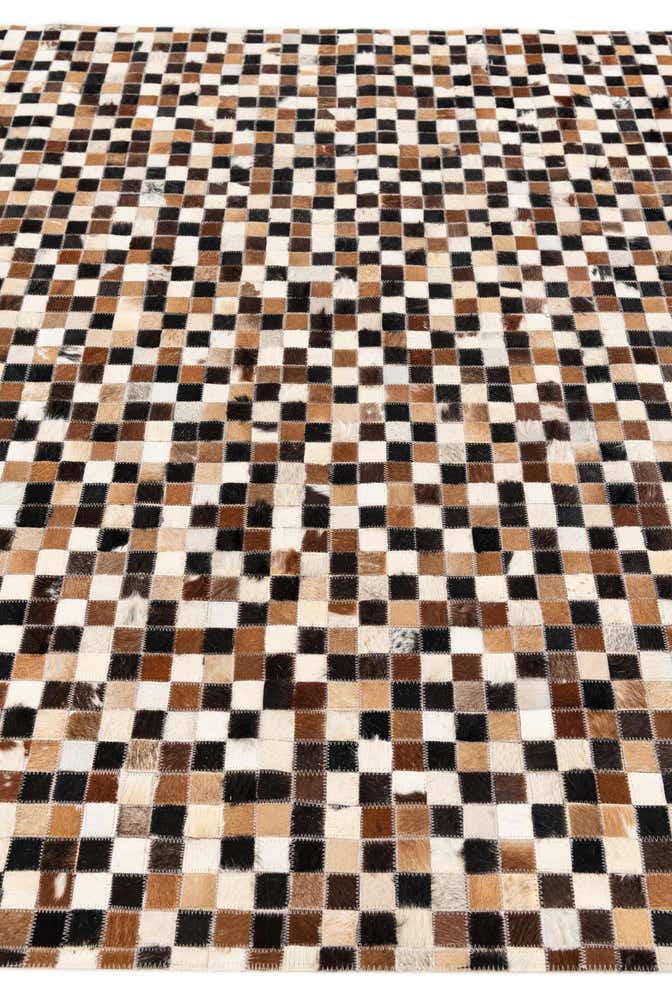 5' 3 x 7' 6 Cowhide Stocks Rug