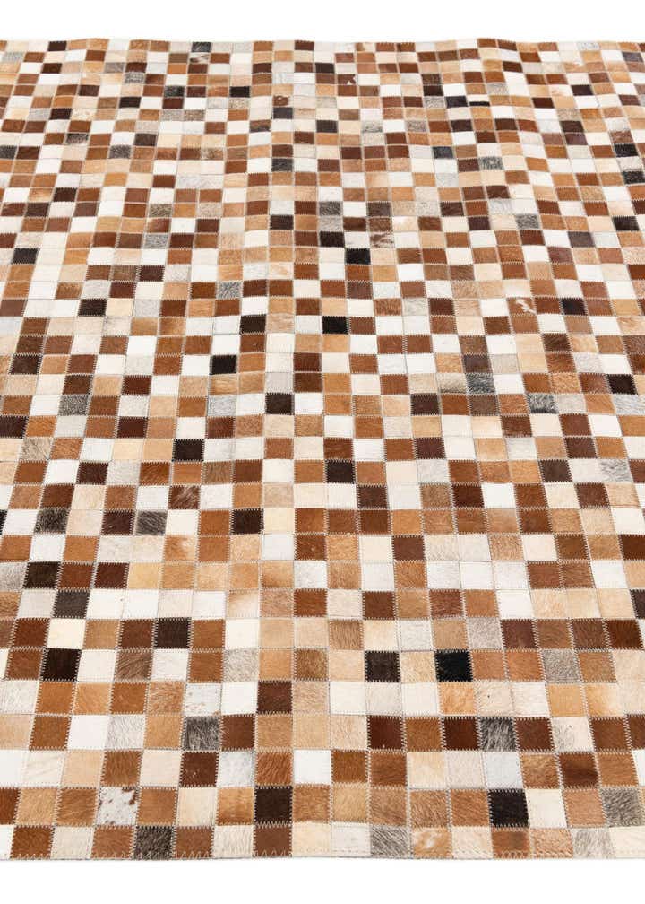 5' 1 x 7' 10 Cowhide Stocks Rug
