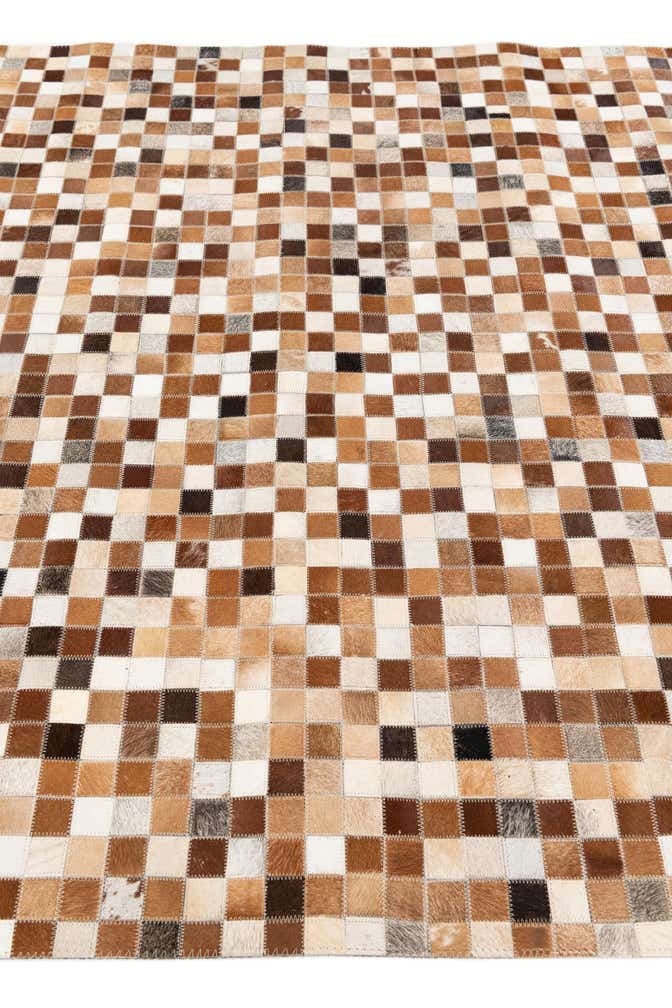 5' 1 x 7' 10 Cowhide Stocks Rug