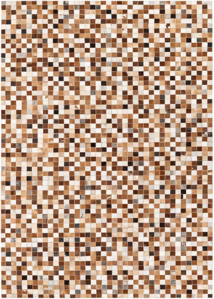 5' 1 x 7' 10 Cowhide Stocks Rug